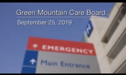 Green Mountain Care Board - September 25, 2019
