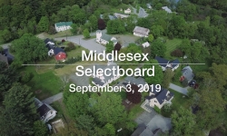 Middlesex Selectboard - September 3, 2019