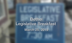 Legislative Breakfast in Bethel - April 24, 2019