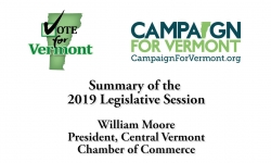 Vote for Vermont: Summery of the 2019 Legislative Session, William Moore