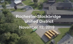 Rochester-Stockbridge Unified District - Special Building Committee Meeting 11/12/19