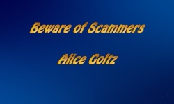 Abled and on Air: Beware of Scammers