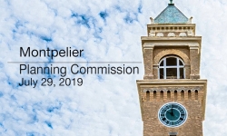Montpelier Planning Commission - July 29, 2019