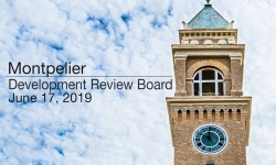 Montpelier Development Review Board - June 17, 2019