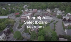 Randolph Selectboard - May 9, 2019