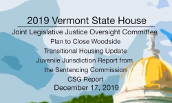 Vermont State House - Joint Legislative Justice Oversight Committee - 12/17/19