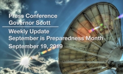 Press Conference - Weekly Update - Sept is Preparedness Month 9/19/19