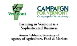 Vote for Vermont: Farming in VT is a Sophisticated Business