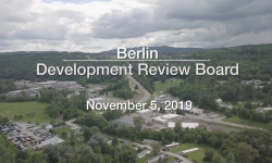 Berlin Development Review Board - November 5, 2019