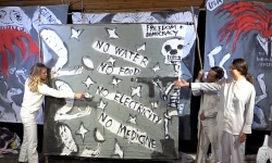 Bread&Puppet GAZA EMERGENCY MASS 20231119