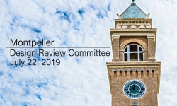 Montpelier Design Review Committee - July 22, 2019