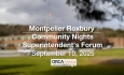 Montpelier-Roxbury Community Nights - Superintendent's Forum 9/10/2025