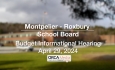 Montpelier-Roxbury School Board - Budget Informational Meeting April 29, 2024 [MRSB]