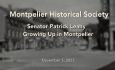 Montpelier Historical Society - Senator Patrick Leahy: Growing Up In Montpelier 11/5/2023