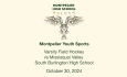 Montpelier Youth Sports - Varsity Field Hockey vs Missisquoi Valley 10/30/2024