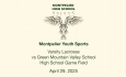 Montpelier Youth Sports - Varsity Lacrosse vs Green Mountain Valley School 4/29/2025