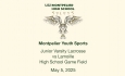 Montpelier Youth Sports - JV Lacrosse vs. Lamoille 5/5/2025