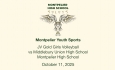 Montpelier Youth Sports - JV Gold Girls Volleyball vs Middlebury Union High School 10/11/2025