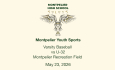 Montpelier Youth Sports - Varsity Baseball vs U-32 5/23/2026