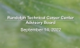 Randolph Technical Career Center School Board - September 14, 2022
