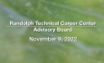 Randolph Technical Career Center School Board - November 9, 2022