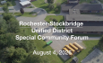Rochester-Stockbridge Unified District - Special Community Forum August 4, 2026 [RSUD]