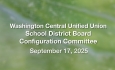 Washington Central Unified Union School District - Configuration Committee September 17, 2025 [WCUUSDB]