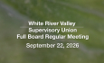 White River Valley Supervisory Union - September 22, 2026 [WVRSU]