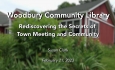 Woodbury Community Library - Rediscovering the Secrets of Town Meeting and Community 2/21/2023