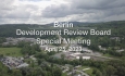 Berlin Development Review Board - Special Meeting April 25, 2023