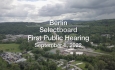 Berlin Selectboard - First Public Hearing 9/1/2022