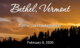 Bethel Town Meeting - Selectboard Candidate Forum February 8, 2026 
