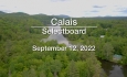 Calais Selectboard - September 12, 2022