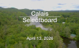 Calais Selectboard - April 13, 2026 [CS]