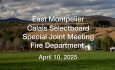 East Montpelier Selectboard - Joint Meeting with Calais Selectboard April 10, 2025 [EMSB]