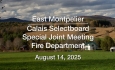 East Montpelier Selectboard - Joint Meeting Calais Selectboard August 14, 2025 [EMSB]