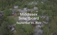 Middlesex Selectboard - September 20, 2022