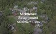 Middlesex Selectboard - November 15, 2022