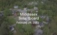 Middlesex Selectboard - February 21, 2023