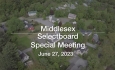 Middlesex Selectboard - Special Meeting June 27, 2023