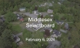 Middlesex Selectboard - February 6, 2024 [MSB]