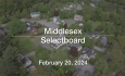 Middlesex Selectboard - February 20, 2024 [MSB]