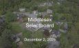 Middlesex Selectboard - December 2, 2025 [MSB]