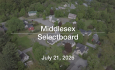 Middlesex Selectboard - July 21, 2026 [MSB]