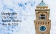 Montpelier City Council - Special Meeting May 16, 2023