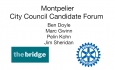 Montpelier Rotary and The Bridge  - City Council Candidate Forum 2/24/2025