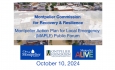 Montpelier Commission for Recovery and Resilience - Montpelier Action Plan for Local Emergency (MAPLE) Public Forum 10/10/2024
