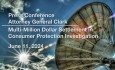 Press Conference - Attorney General Clark - Multi-Million Dollar Settlement in Consumer Protection Investigation 6/11/2024