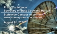 Statewide Canvass of Vermont 2024 Primary Election Results 8/21/2024