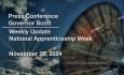 Press Conference - Governor Scott and Administration Officials Weekly Update 11/20/2024